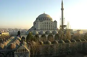 Mihrimah Sultan Mosque in Edirnekapı, Istanbul (1565)