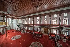 Interior of the mosque