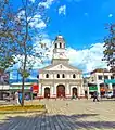 Church in central park of Itagüí