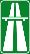 Italian Autostrada symbol