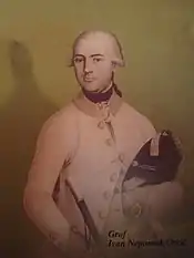 Count Ivan Nepomuk Oršić (1753–1792),son of Krsto II