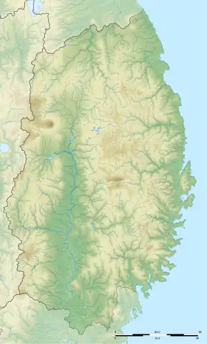 Waga River is located in Iwate Prefecture