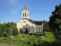 Järbo Church in July 2010