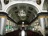 View from main altar to front