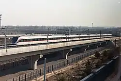 Daxing Airport Express near Zigezhuang Village, 2020