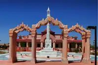 Front entrance of the Jain temple