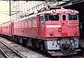 ED76 501 on a local passenger service in Hokkaido in 1986