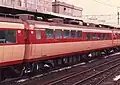 481 series restaurant car SaShi 481-52 in 1985