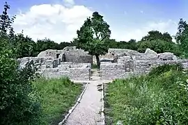 Ruins of the Pauline Monastery built within the castle area