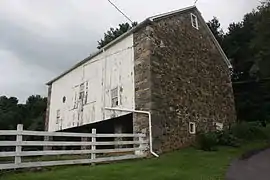 Barn front side.