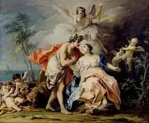 Bacchus and Ariadne, 1740