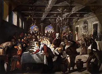 Marriage at Cana (1561), Santa Maria della Salute