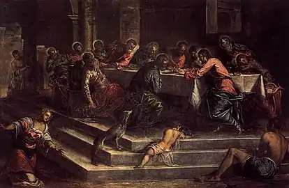 The Last Supper Jacopo Tintoretto