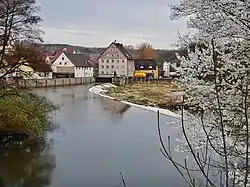 The Jagst flowing through Schöntal