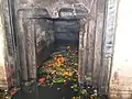 Shiva Linga in water