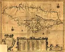 Image 15English map from the 1600s (from History of Jamaica)