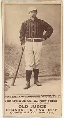 Jim O'Rourke, New York Giants, baseball card portrait LCCN2007683754.tif