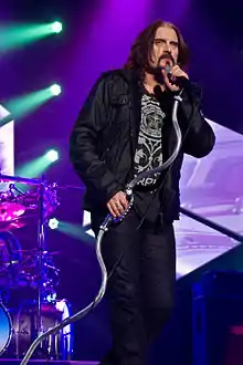 LaBrie with Dream Theater in 2012