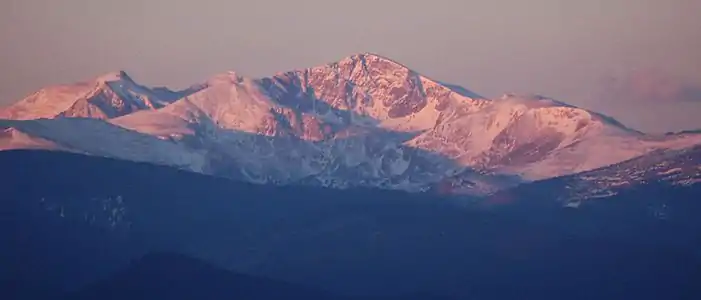 James Peak is the intersection of Clear Creek (11), Grand (18), and Gilpin (20) counties, Colorado