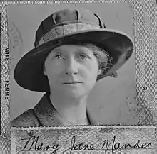 Jane Mander in 1923