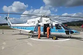 Japan Coast Guard S-76C at Ōminato