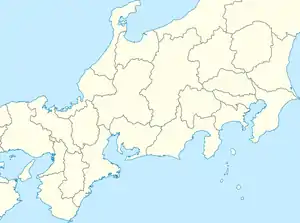 Shizuoka Station is located in Central Japan