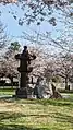 Stone lantern in Washington