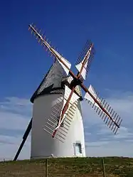 The windmill in Jard-sur-Mer