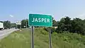 Jasper community sign