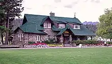 Exterior view of the Jasper Park Information Centre