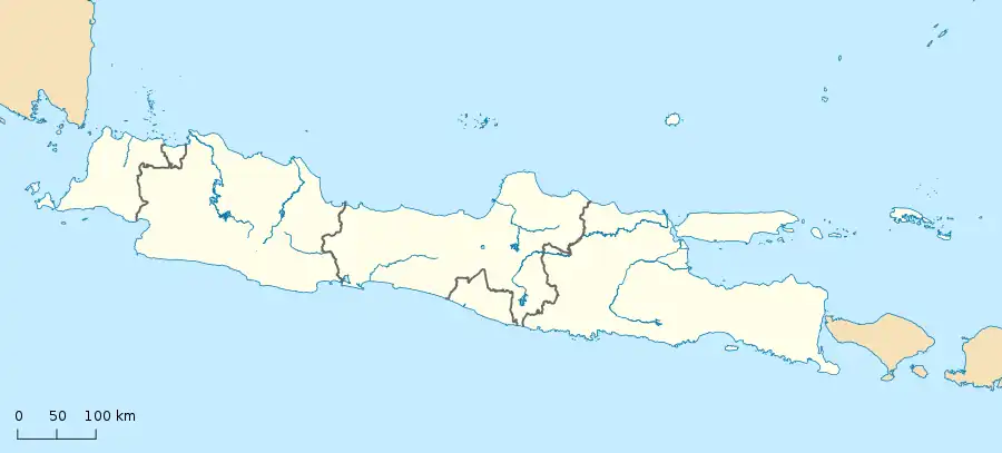 Surabaya is located in Java