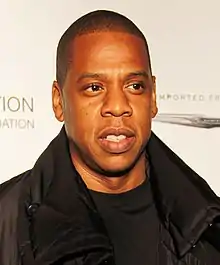 Jay-Z at a conference