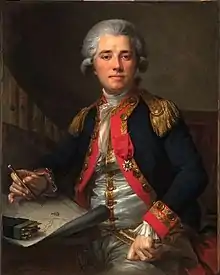 Lapérouse in 1778, then a Lieutenant