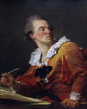 Inspiration, 1769, Louvre, Paris