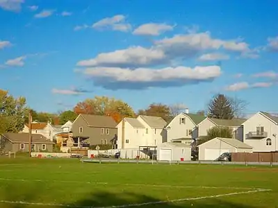 Soccer field in Jenkins Township