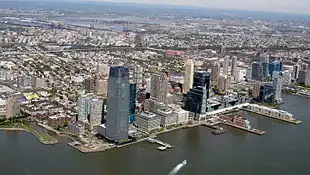 Newport area of Jersey City