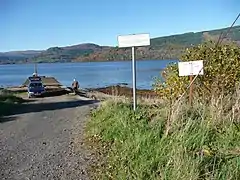 Jetty and slipway