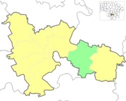 Location of Jieznas Eldership