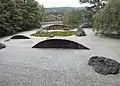 Jissō-in rock garden in Iwakura (Kyoto), reformed in 2013