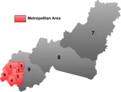 Location of Lishu ("4") within Jixi City