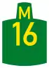 Metropolitan route M16 shield