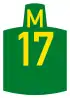 Metropolitan route M17 shield