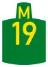 Metropolitan route M19 shield