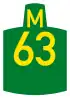 Metropolitan route M63 shield