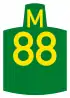 Metropolitan route M88 shield