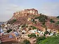 Fort over the Igneous rock walls