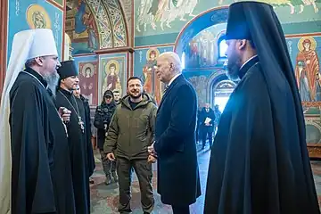 Biden, Zelenskyy and Metropolitan Epiphanius