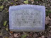 Joe "King" Oliver's grave