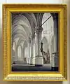 A view of the Nieuwe Kerk (Delft) with the tomb of Willem the Silent, collection Teylers Museum