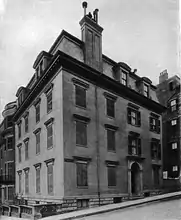 Phillips lived on Beacon Street, Boston (corner of Walnut Street), 1804-1823